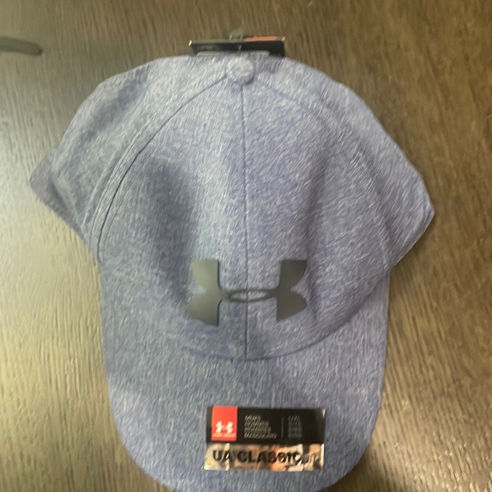 Under armour hat blue
